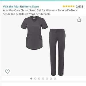 Adar classic scrub set